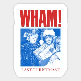 Wham Last Christmas Sticker